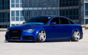 Audi A6 Sedan on Vossen Wheels (VPS-318) 2016 года